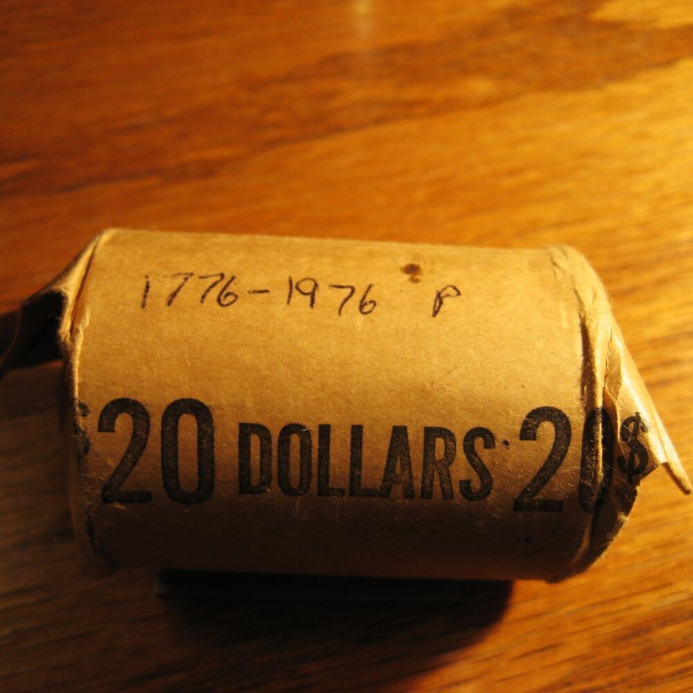 1776-1976 P EISENHOWER BI-CENTENNIAL COINS ROLL OF 20